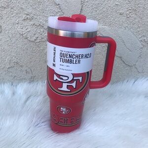 49ers Fan Cup Stanley 40oz With Straw